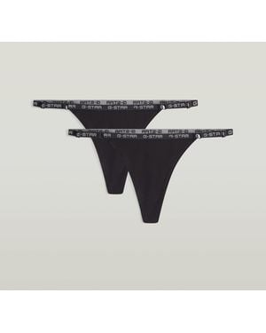 G-Star G-String 2-Pack - Black