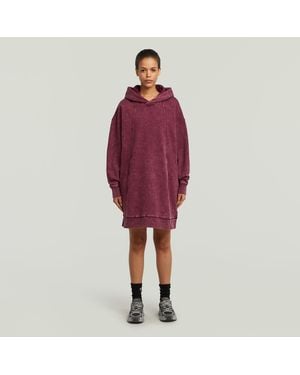 G-Star A Line Sweater Dress - Red