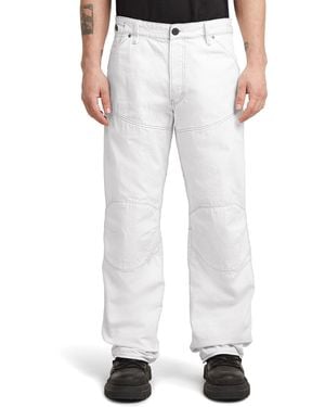 G-Star 5620 3D Loose Jeans - White