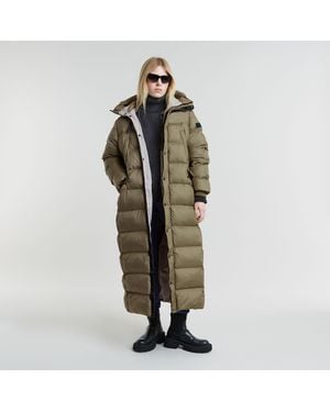 G-Star Whistler Long Puffer - Groen
