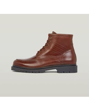 G-Star Tyler Boot Mid Moq Lea - Brown