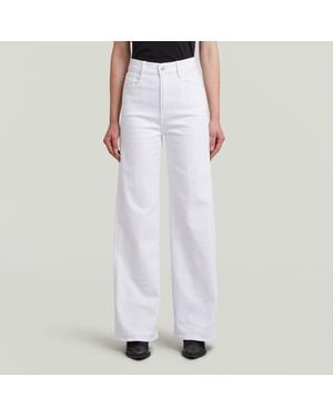 G-Star Deck 2.0 High Loose Jeans - White