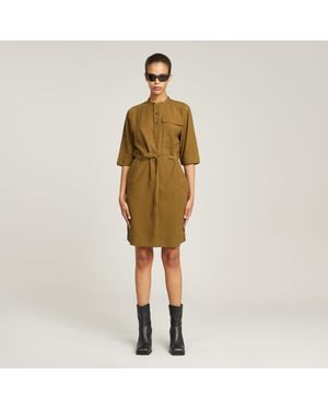 G-Star Fluid Dress - Green