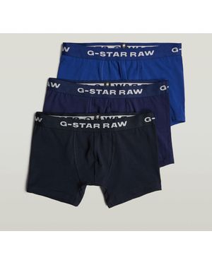 G-Star Boxer Briefs 3 Pack Tone - Blue