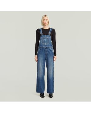 G-Star Straight Leg Tuinbroek - Blauw
