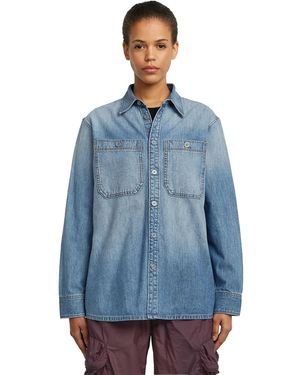 G-Star Regular 2-Pocket Shirt - Blue