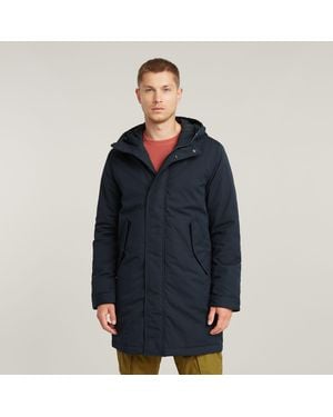 G-Star Everyday Hooded Parka - Blue