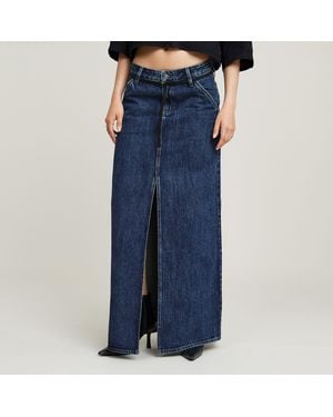 G-Star Baggy Maxi Skirt - Blue