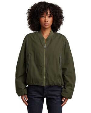 G-Star Bomber Padded Jacket - Green