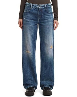 G-Star Judee Low Waist Loose Jeans - Blue
