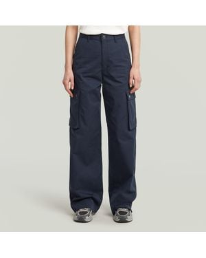 G-Star High Waist Cargo Pants - Blue