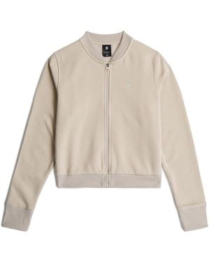 G-Star Bomber Sweat - Natural