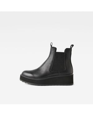 G-Star Strett Flatform Chelsea Sneakers - Black