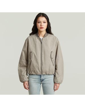 G-Star Bomber Padded Jacket - Gray