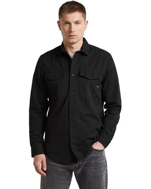 G-Star Marine Slim Shirt - Black