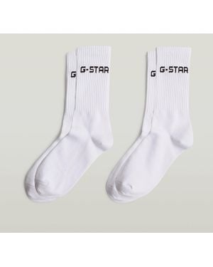 G-Star Sport Sock 2-Pack - White