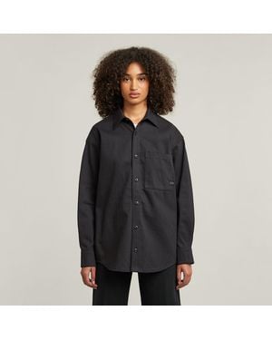 G-Star Relaxed Overshirt - Black
