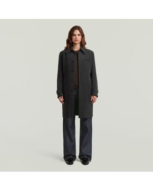 G-Star Wool Car Coat - Black