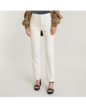G-Star Viktoria High Straight Jeans - Natural