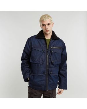 G-Star Utility Sherpa Jacket - Blue