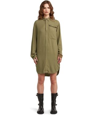 G-Star Cargo Tunic Dress - Green