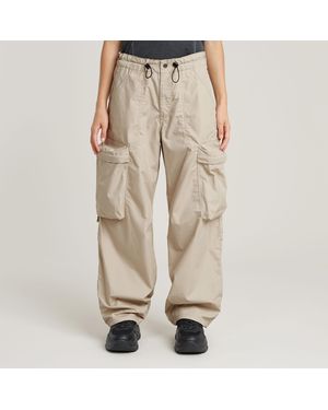 G-Star Balloon Cargo High Waist Pants - Natural