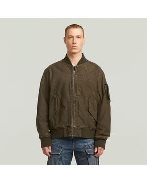 G-Star Ga-1 Washed Bomber - Green