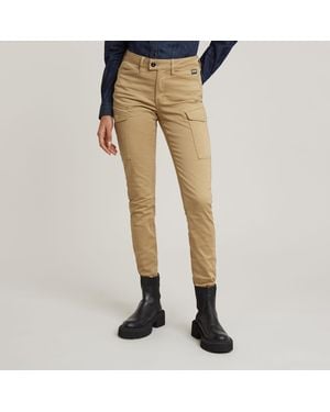 G-Star Blossite G-Shape Army High Skinny Pants - Natural
