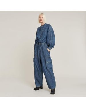 G-Star Balloon Jumpsuit - Blue