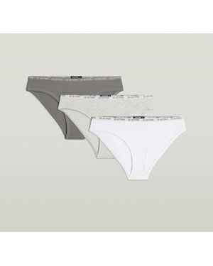 G-Star Hipster Brief 3-Pack - Metallic