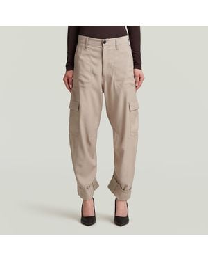 G-Star Cargo 3D Boyfriend Pants - Natural