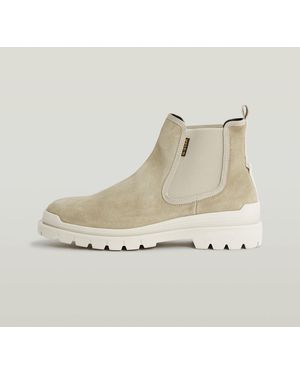 G-Star Blake Chelsea Suede Boots - White