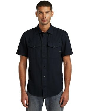 G-Star Marine Slim Shirt - Black