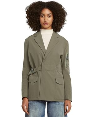 G-Star Belted Blazer - Green