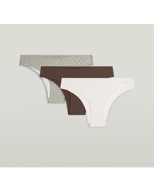 G-Star Hipster No Vpl Brief 3Er-Pack - Mehrfarbig