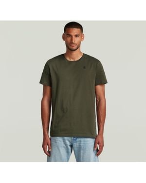 G-Star Base-S Ribbed T-Shirt - Green