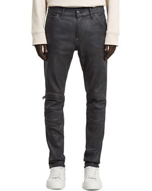 G-Star 5620 3D Zip Knee Skinny Jeans - Grey