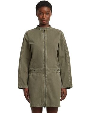 G-Star Moto Mini Dress - Green