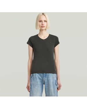 G-Star Eyben Slim V T-Shirt 2.0 - Black