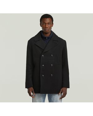 G-Star Wool Peacoat - Schwarz