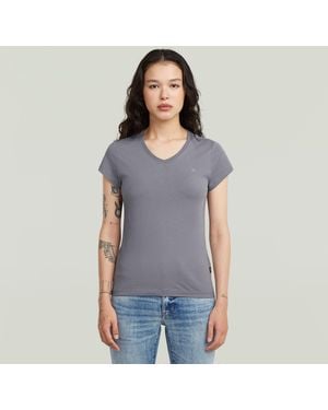 G-Star Eyben Slim V T-Shirt 2.0 - Gray