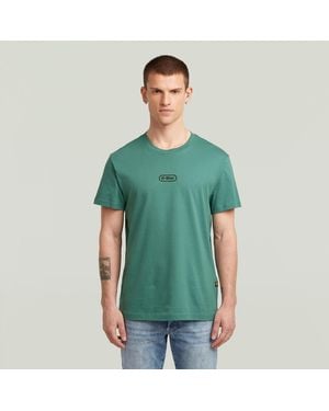 G-Star Center Chest Logo T-Shirt - Green