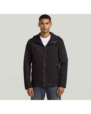 G-Star Batt Hooded Overshirt - Black
