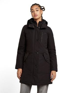 G-Star Vodan Padded Hooded Slim Parka - Black