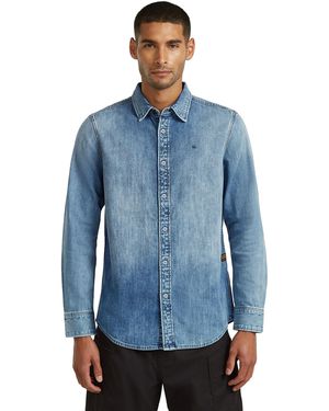 G-Star Clean Slim Shirt - Blue