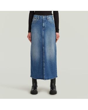 G-Star Viktoria Long Skirt - Blue