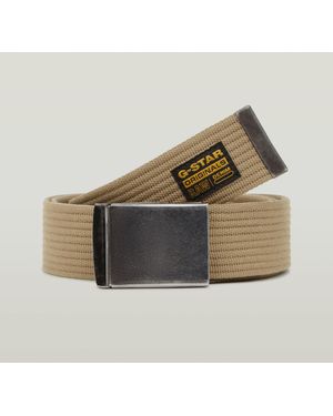 G-Star Gürtel Aus Gewebeband - Braun