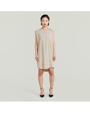 G-Star Lash Loose Dress - Natural