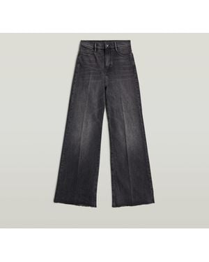 G-Star Deck Ultra High Wide Leg Jeans - Blue
