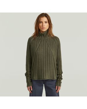 G-Star Pull Washed Loose Turtle - Vert